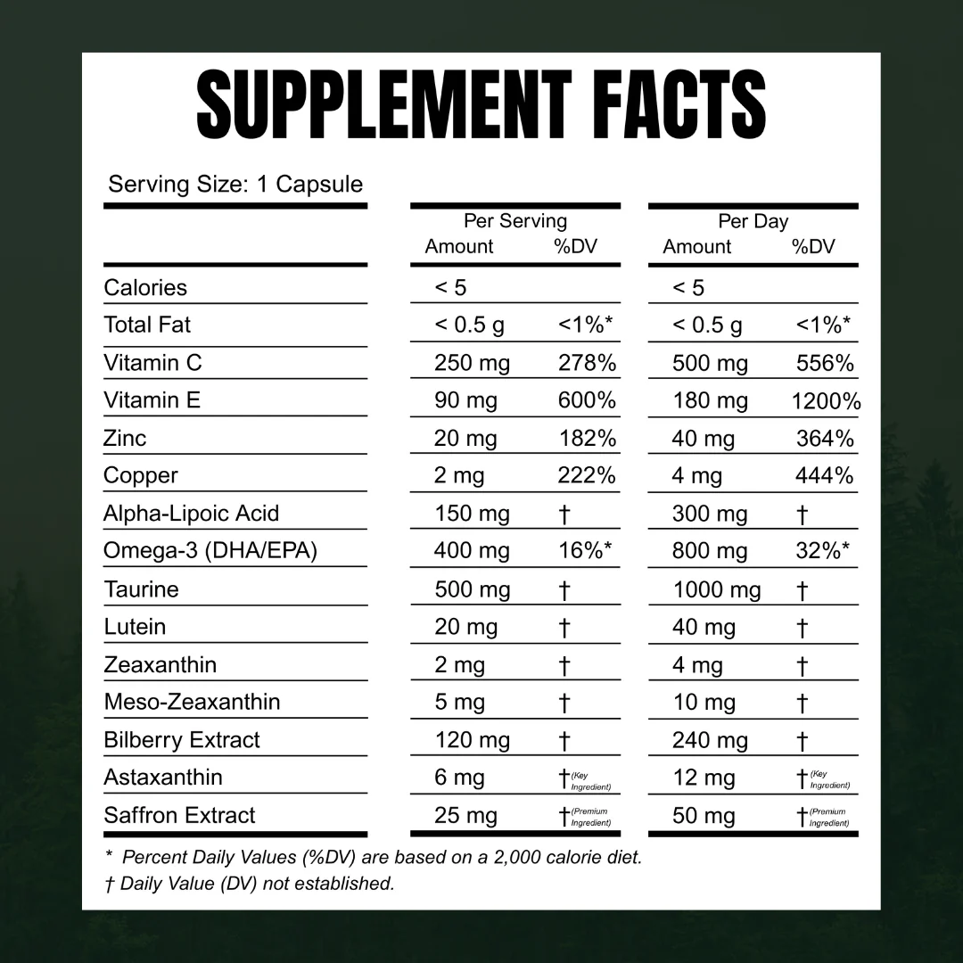 NovaOcu Lutein Eye Vitamins