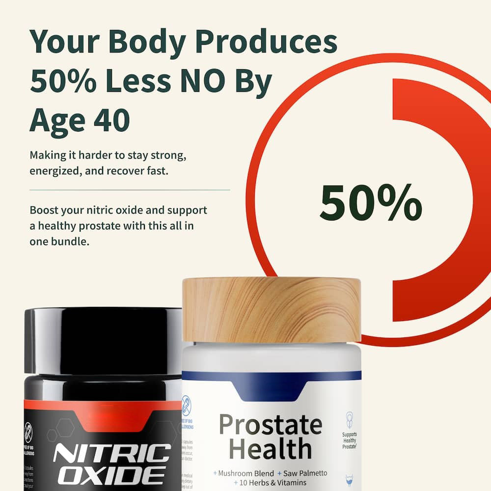 Prostate Health + Nitric Oxide Combo