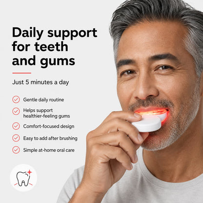 AlphaCut LED Oral Care Mouthpiece