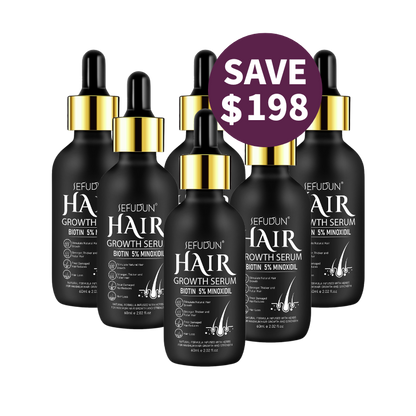 Hair & Beard Growth Oil with 5% Minoxidil – Fast Results