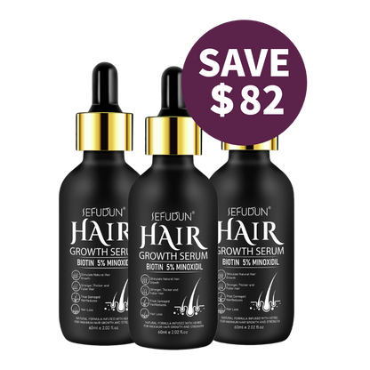 Hair & Beard Growth Oil with 5% Minoxidil – Fast Results